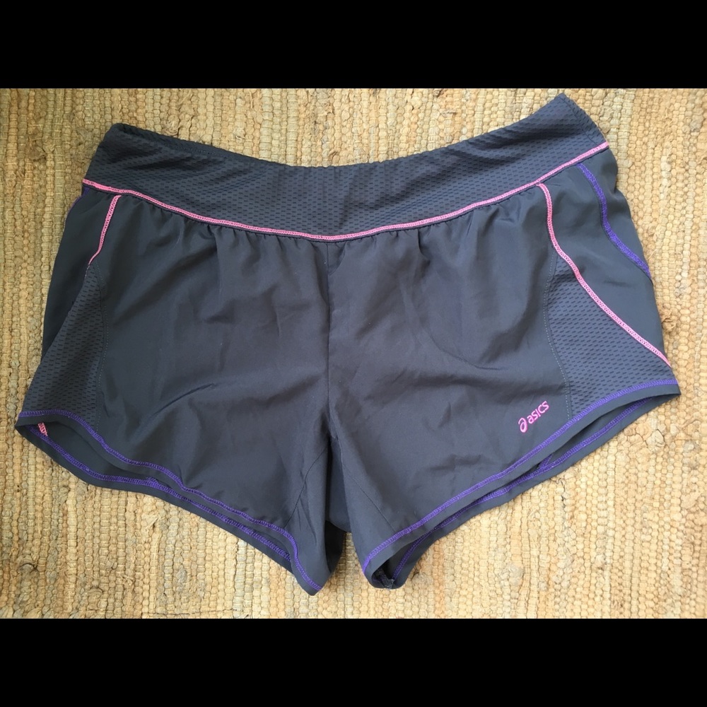 ASICS Black Running Shorts Size L
